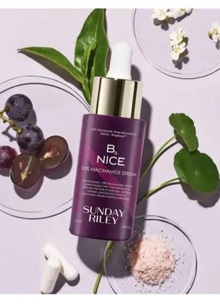 Сироватка з ніацинамідом sunday riley b3 nice 10% niacinamide serum, 30 мл