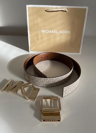 Ремень 4 в 1 vanilla подарочный набор michael kors подарочный набор michael kors