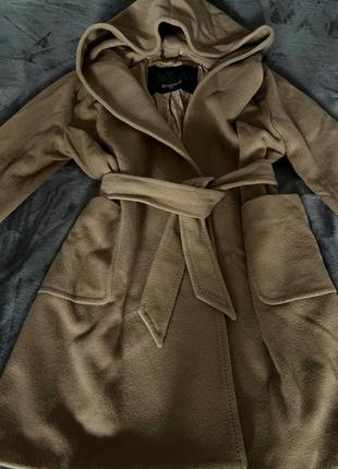 Трендове жіноче пальто на запах nysense paris