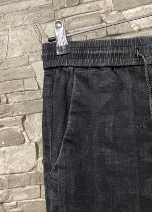 Джинсы, черные джинсы, джоггеры, брюки3 фото