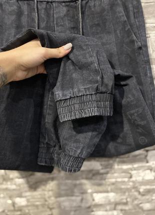 Джинсы, черные джинсы, джоггеры, брюки5 фото