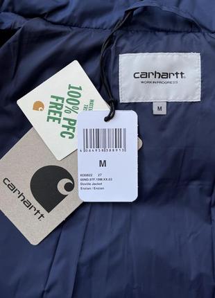 Куртка carhartt wip (s,m,l) doville jacket оригинал пуховик зимняя9 фото
