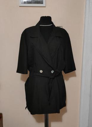 Піджак жакет на короткий рукав стильний тренд