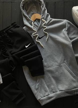 Чоловічий зимовий спортивний костюм nike7 фото