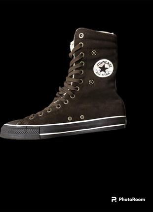 Ботинки женские зимние converse1 фото