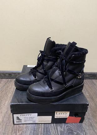 Зимние ботинки в стиле шарф ugg