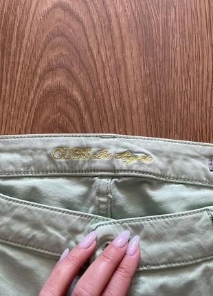 Guess jeans салатовый размер м