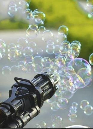 Детский пулемет с мыльными пузырями!!2 фото