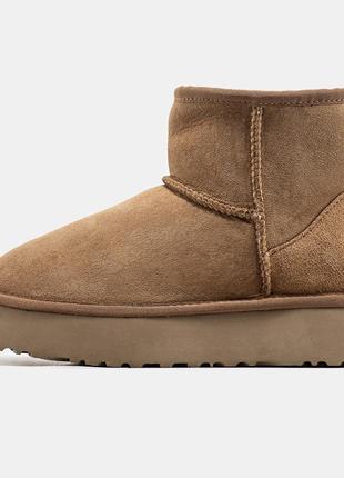 Зимові уггі ugg mini platform