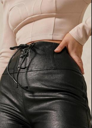 Misspap абсолютно нові штани (з біркою) з екошкіри2 фото
