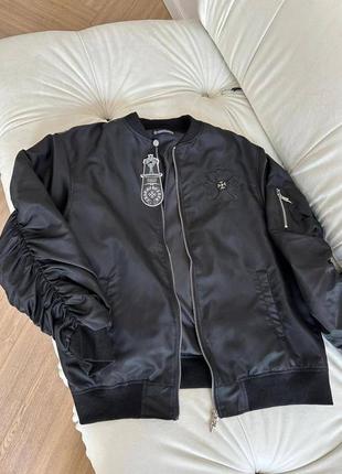 Куртка бомпер 👌🏼 chrome hearts onesize