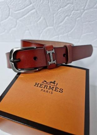 Класичний ремінь в стилі hermes гермес5 фото