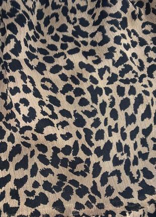 Короткое платье платье платье шифоновое в анималистичный принт леопардовое новое george 16 l2 фото