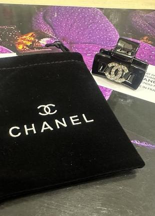 Заколка краб для волос vip gift бархатном мешочке