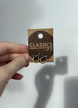 Сережки classics 774 фото