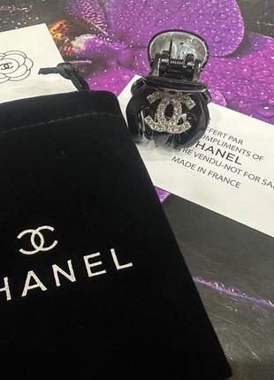 Заколка краб для волос vip gift бархатном мешочке.