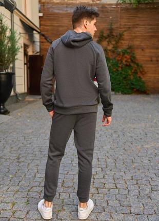 Теплый спортивный костюм двойка на флисе