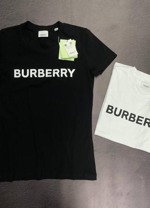 Женская футболка burberry1 фото