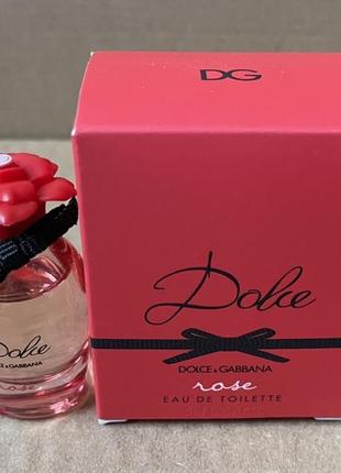 Dolce&amp;gabbana dolce rose туалетна вода, 5ml