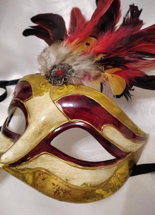 Венеціанська маска хеловін хелловін геловін1 фото