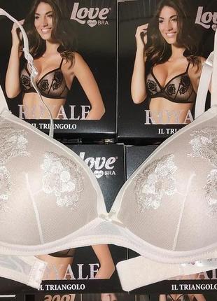 Бюстгальтер royal love and bra без косточек, италия, р. 4(85в) бежевый