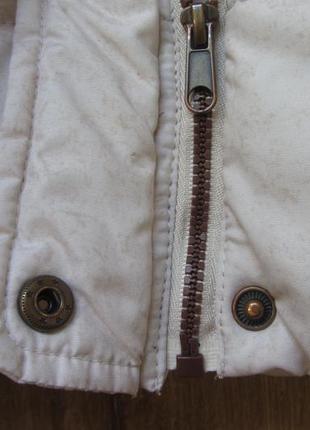 Теплая демисезонная деми фирменная осенняя весенняя куртка курточка для девочки 18 месяцев 1,5 года3 фото