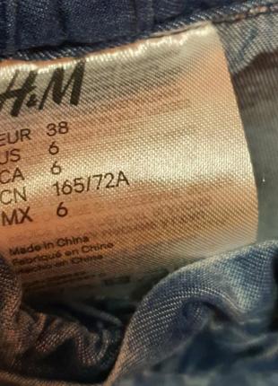 Шорти джинсові h&amp;m p.389 фото