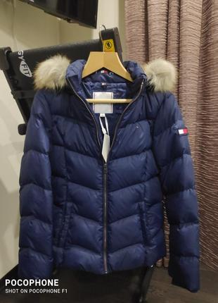 Пуховик tommy hilfiger