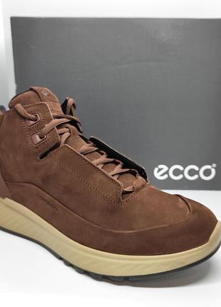 Шкіряні утеплені черевики eco exostride оригінал