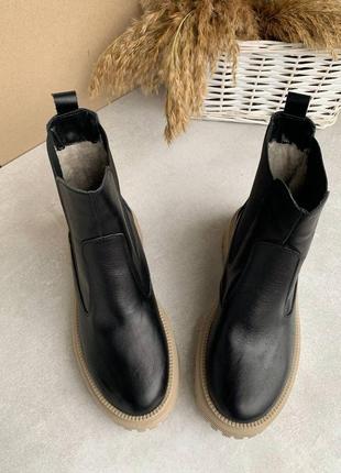 Ботинки зимние челси ботинки сапоги сапоги3 фото