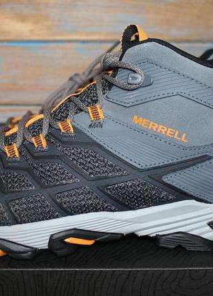 Мужские ботинки merrell moab fst 2 mid waterproof5 фото