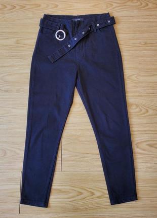 Джинсы женские черные faf jeans (пояс 37см, длина 96см)