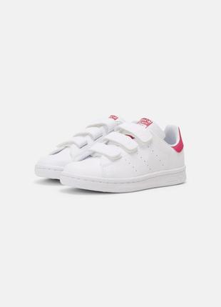 Кросівки на липучках stan smith adidas1 фото