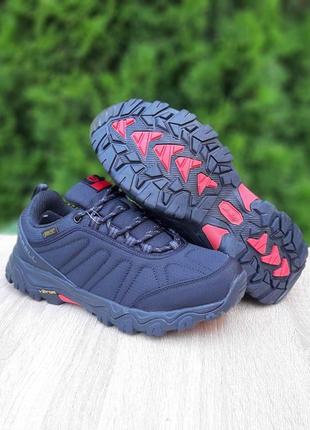 Зимние мужские кроссовки merrell moab gore-tex black red термо6 фото