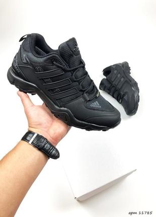 Р.45 кроссовки adidas terrex swift черные термо
