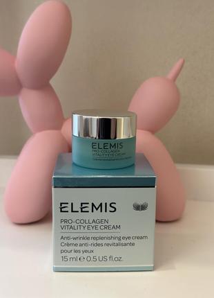 Восстанавливающий лифтинг-крем под глаза elemis pro-collagen vitality eye cream