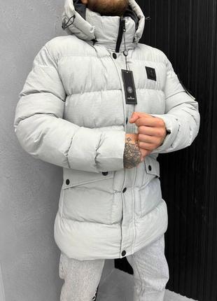 Зимова куртка stone island3 фото