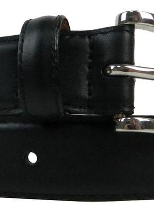 Универсальный женский кожаный ремень boccaccio ledergürtel черный3 фото