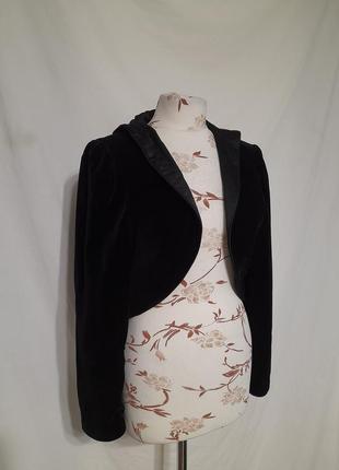 Бархатистый жакет-болеро в готическом стиле готика панк лолита аниме