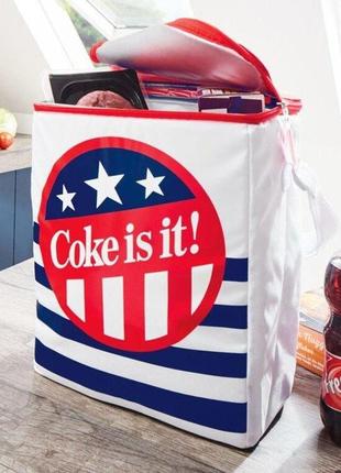 Термосумка cola classic coolbag белая на 14л