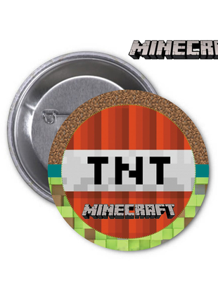 Значок game гра minecraft майнкрафт шахтарське ремесло