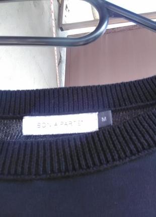 Шикарный свитерок с шёлковым передом3 фото