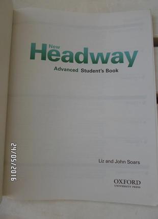 Headway advanced student's book, підручник з англійської мови2 фото