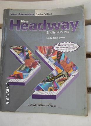 Headway student's book english course, підручник з англійської мови