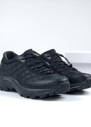Р.43, 44, 46 кросівки merrell чорні термо