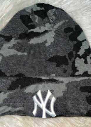 Шапка new era new york yankees camo, оригинал,one size unisex6 фото