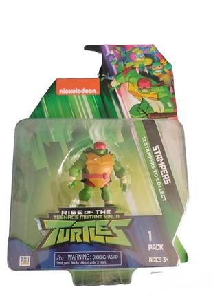 Черепашки ниндзя фигурка рафаэль фигурка штампик печатка tmnt teenage mutant ninja turtles raphael 7см