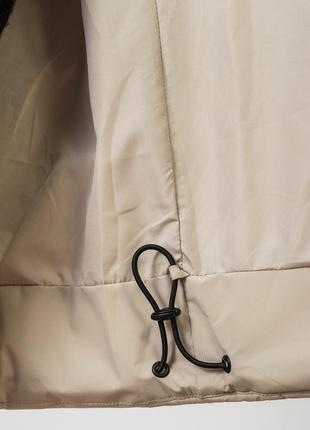 Куртка жіноча кремова демісезонна к6887 фото
