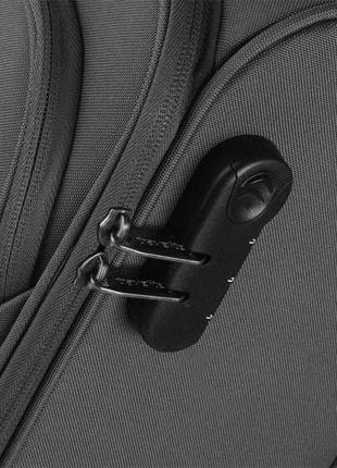 Тканевый чемодан малый travelite cabin tl090237-04 44 л, серый6 фото