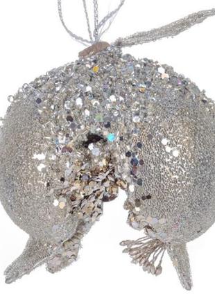 Ялинкова прикраса lefard гранат 11,5см (66-075)